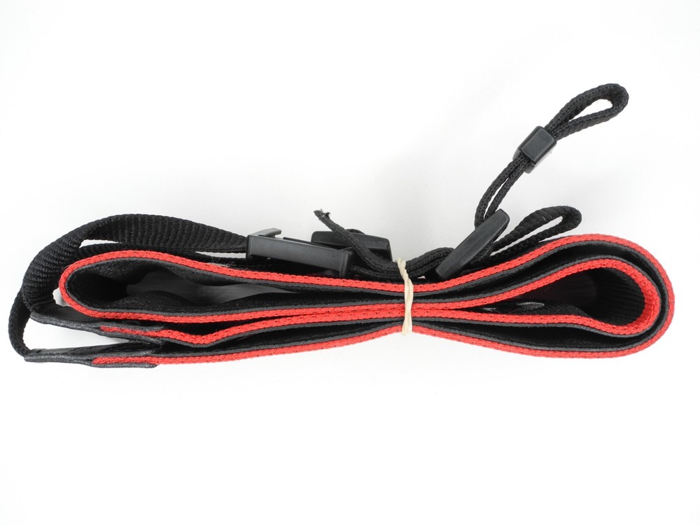 Canon EOS 90D Genuine Black / Red / White Camera Neck Strap
