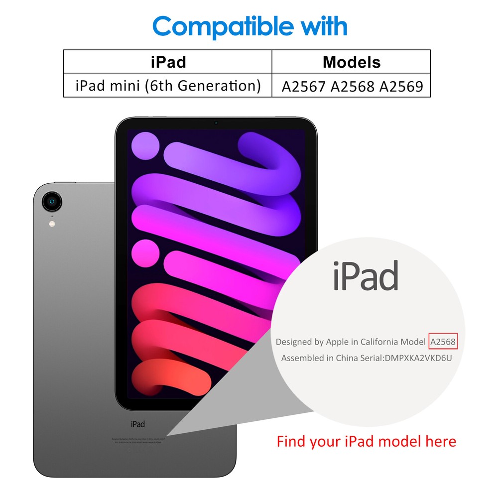 JETech Screen Protector for iPad mini 6 (8.3-Inch, 2021 Model), 2-Pack