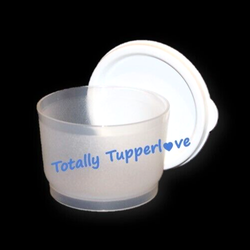 Tupperware Egg-Ceptional Server Set Tiered Egg Display Tray w/ Snack Cup White