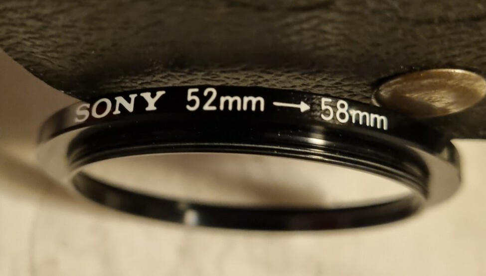 Sony Lens Vcl-1558a with reducer