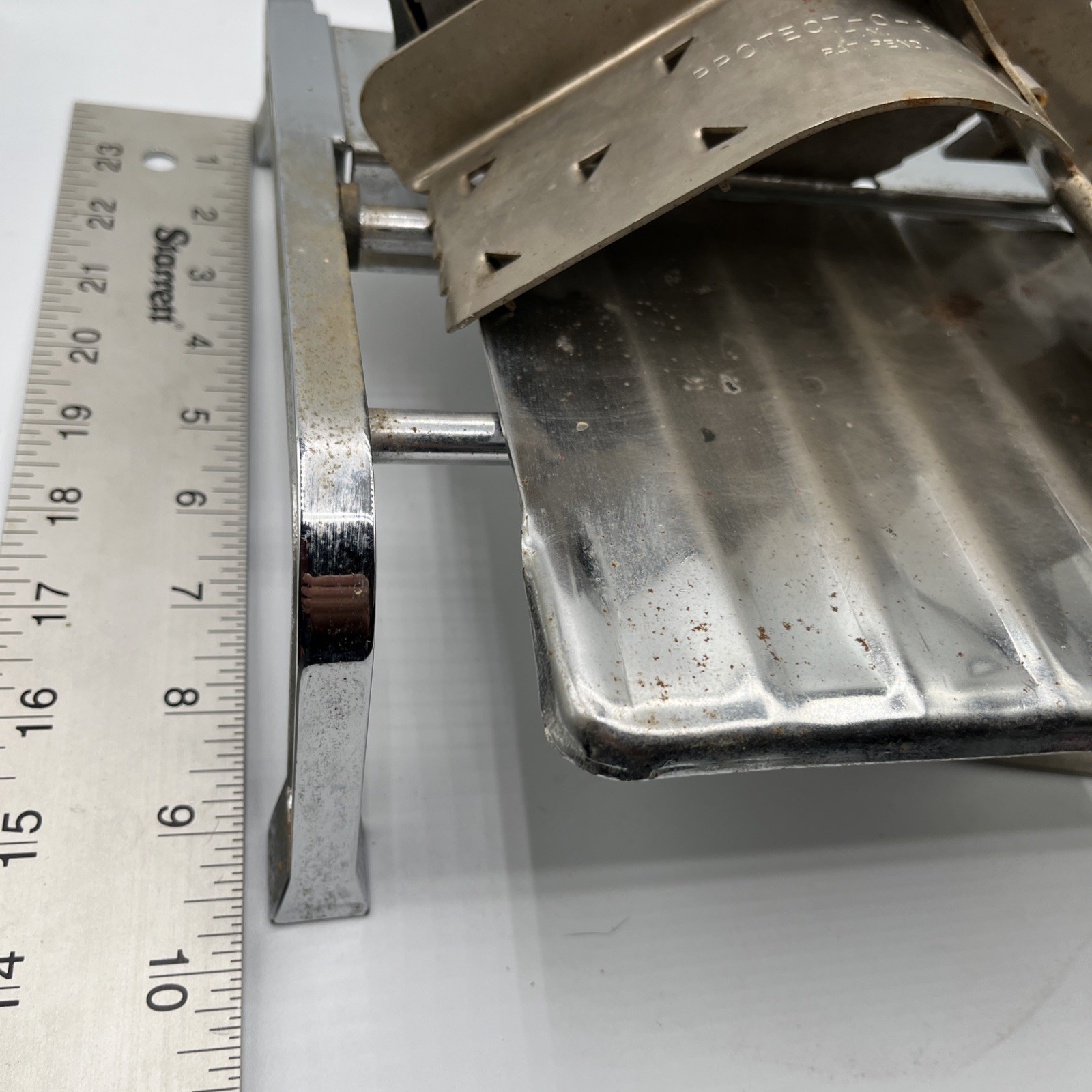 Retro Manual Food Slicer with Guards Rival "Protect-o-Guide" Tabletop 14 x 9.5"