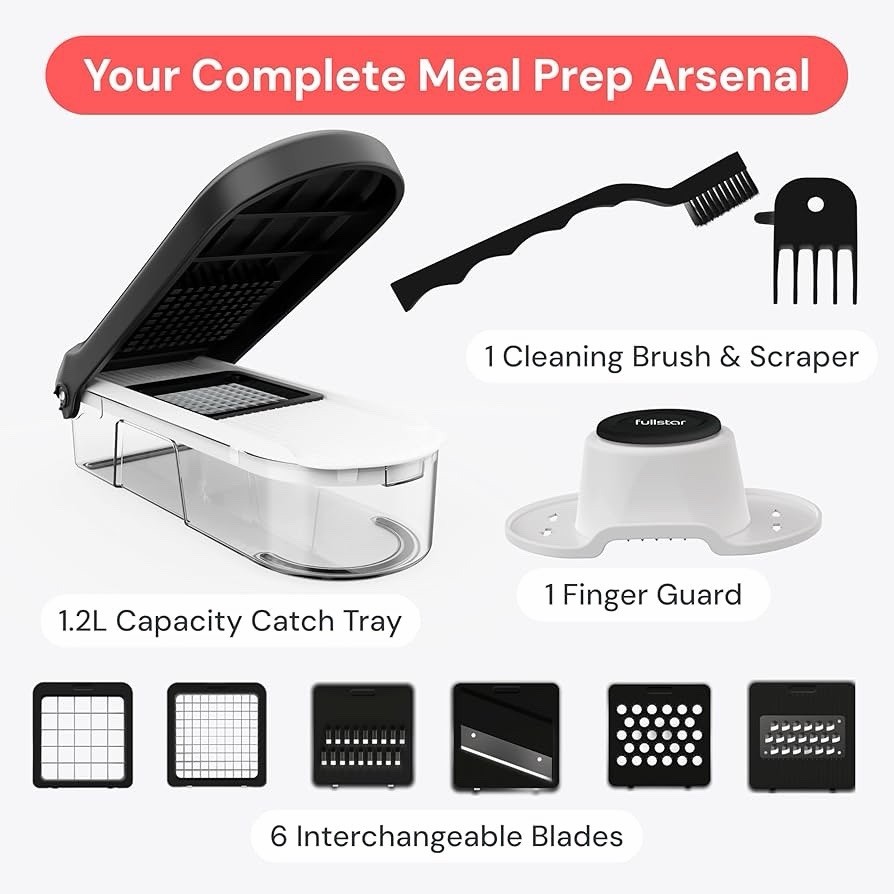 Fullstar Mandoline Slicer for Kitchen - Chopper