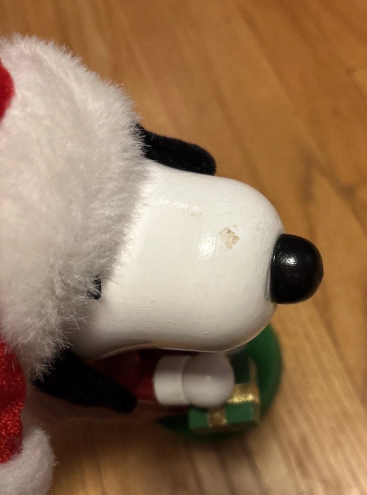Santa Snoopy Nutcracker Peanuts Christmas Decor Holidays