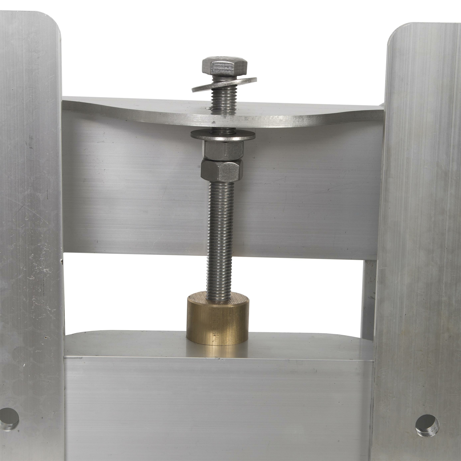 Adjustable 4'' Outboard Boat Aluminum Jack Plate Tool Silver