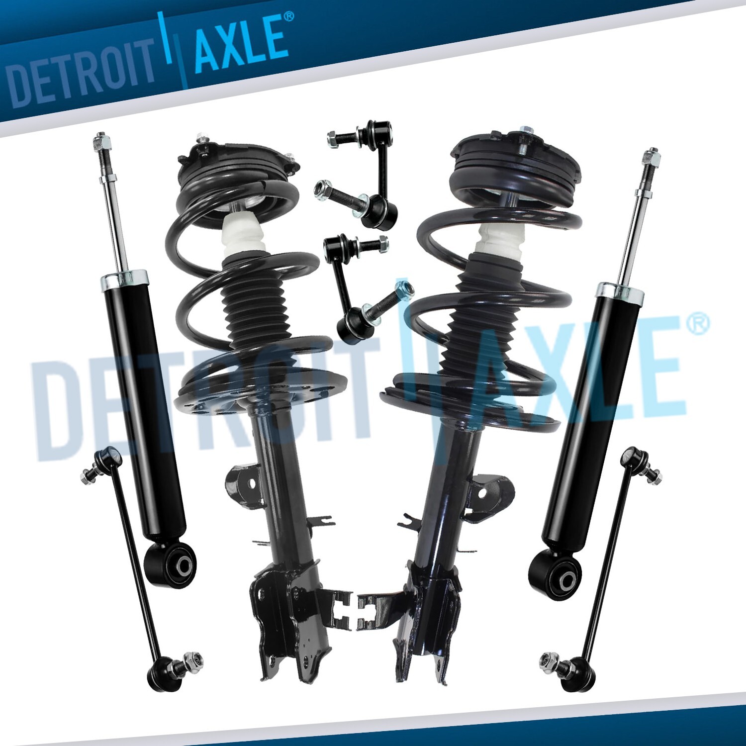 Front Struts Rear Shocks Suspension Kit for Nissan Pathfinder INFINITI JX35 QX60