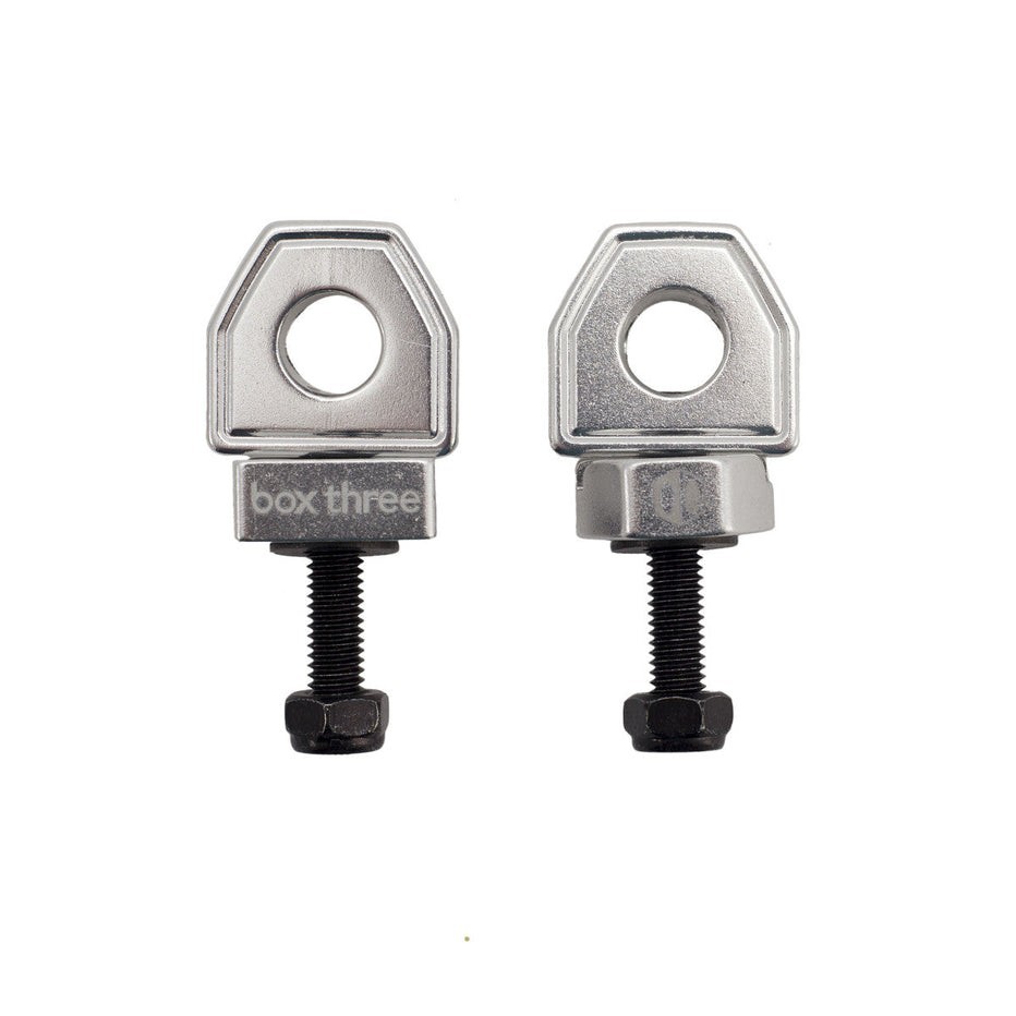 Box Three Chain Tensioners Silver (Pair)