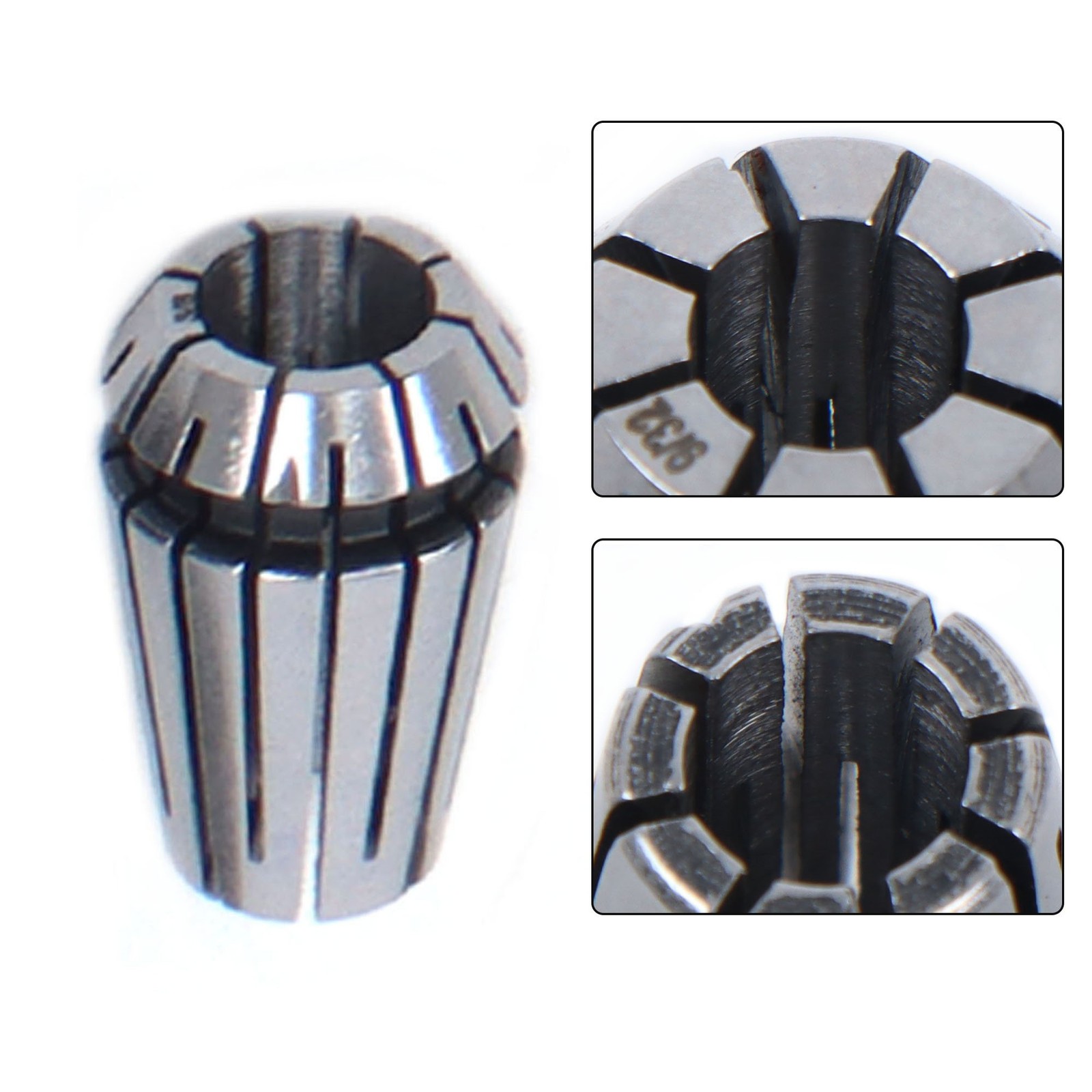 19 Pack ER16 Spring Collet Set For CNC Milling Lathe Tool Engraving Machine