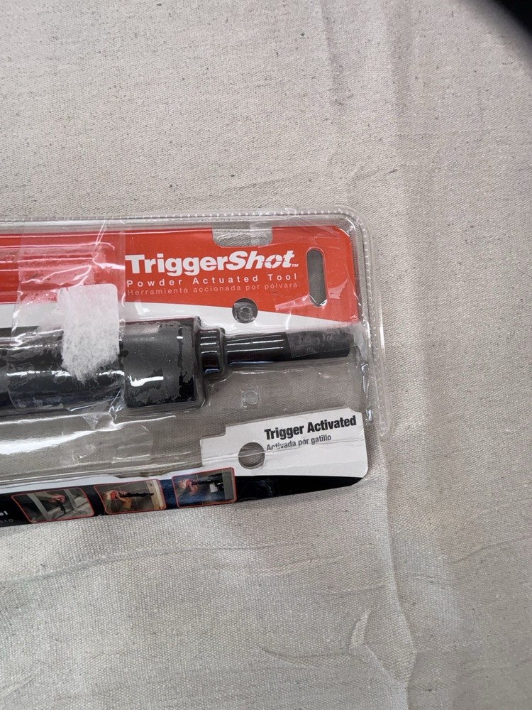 RAMSET Triggershot 0.22 Caliber Powder Actuated Tool Trigger Activated Open Box