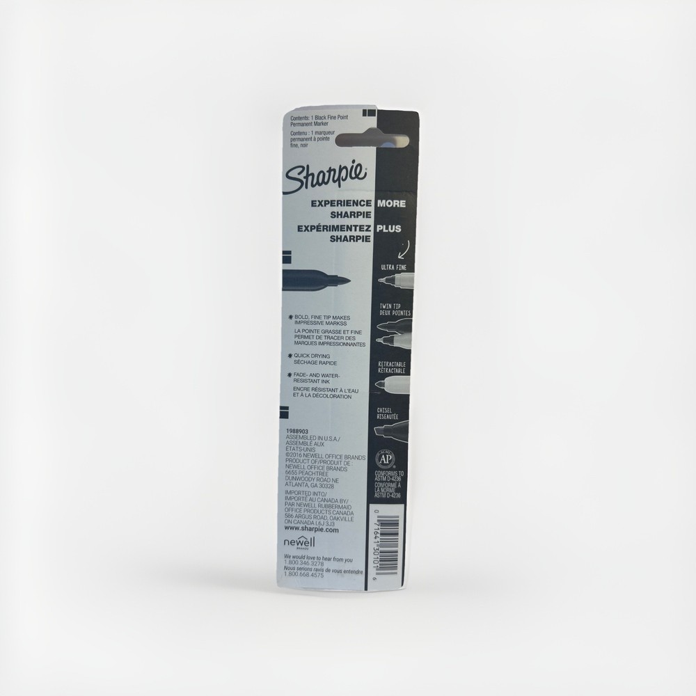 Sharpie FINE POINT Permanent Marker 1 Pack