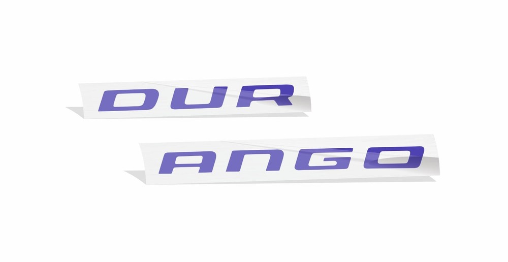 DURANGO Emblem Overlay Decal for Dodge Durango 2011-2024
