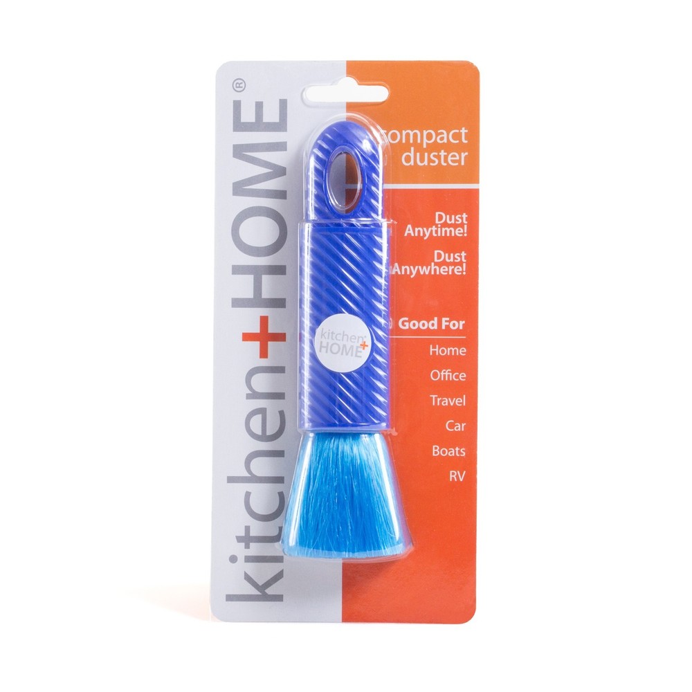 Mini Duster - 6.5" Compact Travel Duster w/ Carry Case - Computer Car Duster