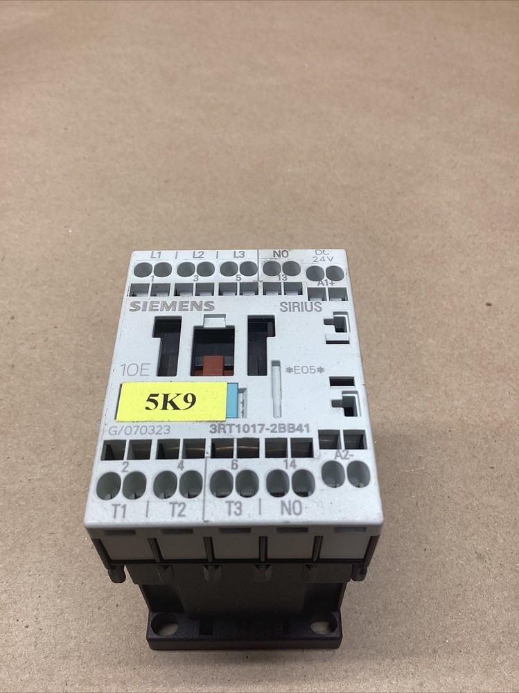 SIEMENS SIRIUS 3RT1017-2BB41 CONTACTOR #703PT67FML