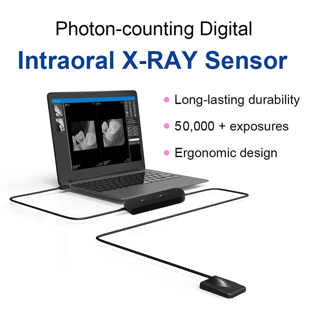 Woodpecke Style Dental X Ray Digital Radio Graphic RVG Sensor Size 1.5 Holder