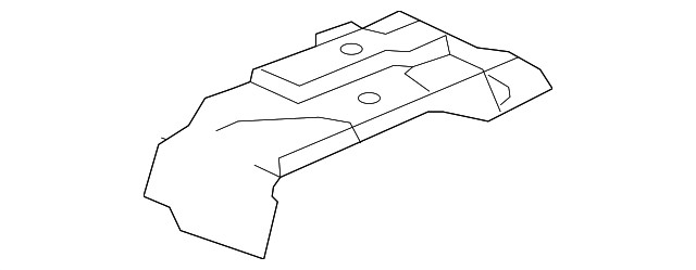 Genuine GM Driver Side Rear End Upper Panel Reinforcement Extension 95215176