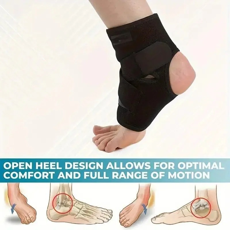 Ankle Support Brace, Adjustable Compression Ankle Braces for Sports Protection..