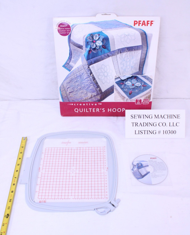 MINT PFAFF CREATIVE PERFORMANCE SEWING QUILTING+ EMBROIDERY MACHINE - LIKE 4.5!