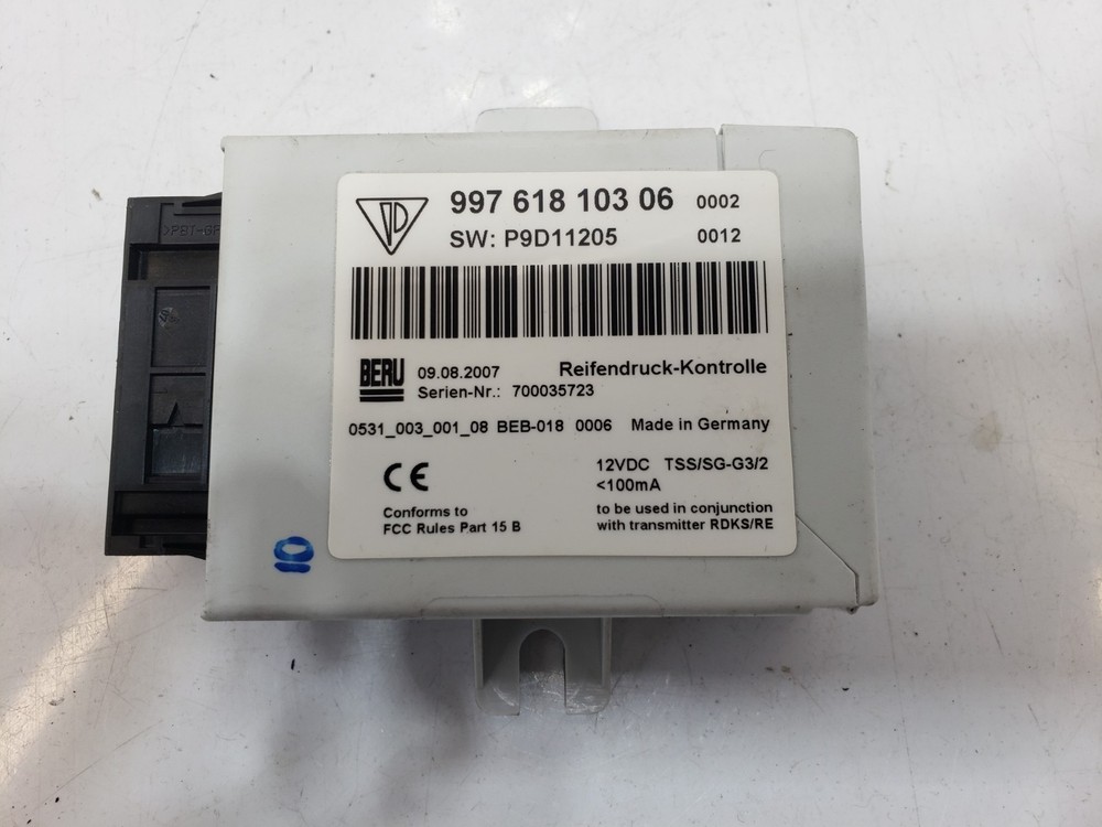 ✅ 2005-2008 OEM Porsche Cayman S 987 TPMS Control Module Unit
