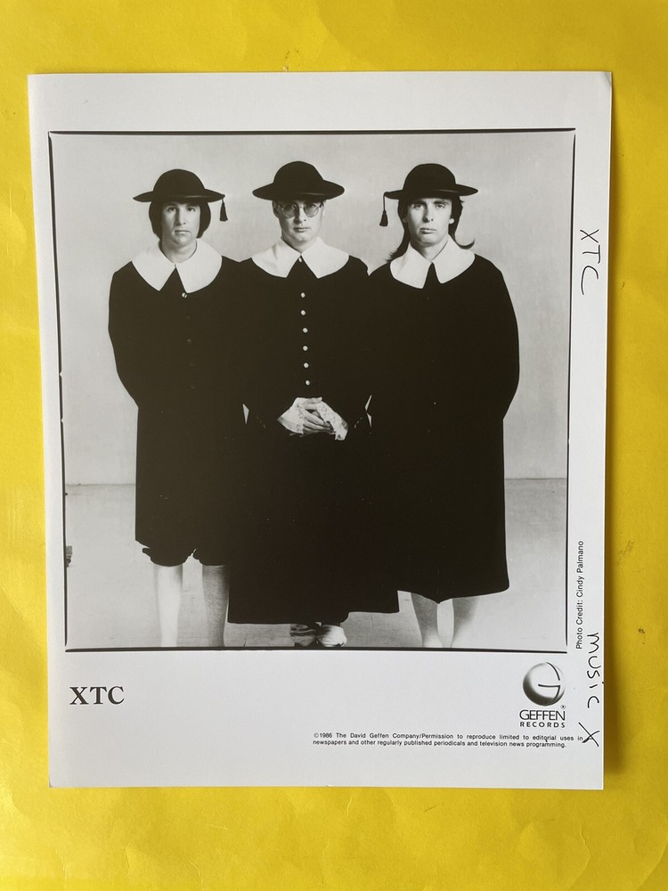 XTC Press Photo 8x10”. See info.