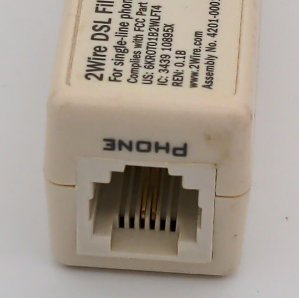 2Wire DSL Filter Model LFT 4-1