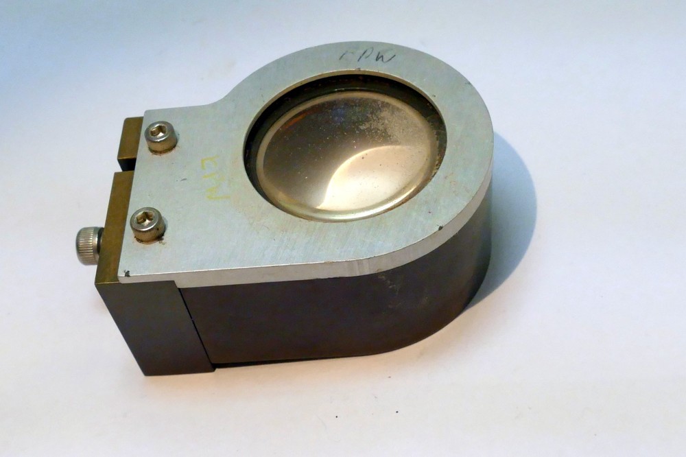 Microscope Optics Magnifier Accessory - Attachment 2" glass OD