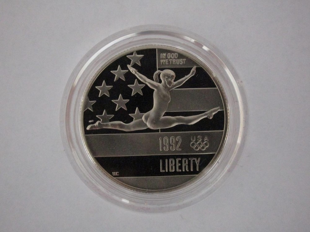 1992 Olympic Proof Half Dollar - Coin and Capsule Only