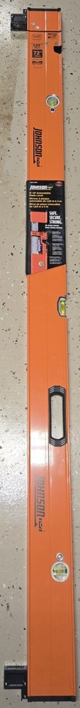 Johnson Level 6 Ft.-10 Ft. Extendable Plate Level