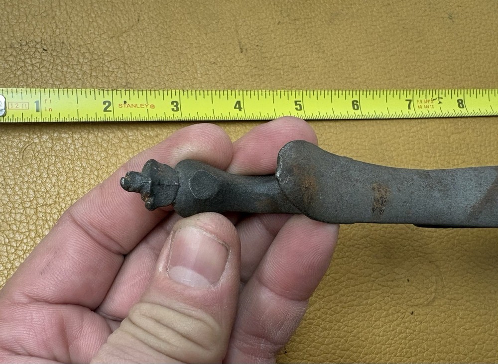 Ornate Steel Muzzleloader Trigger Guard.