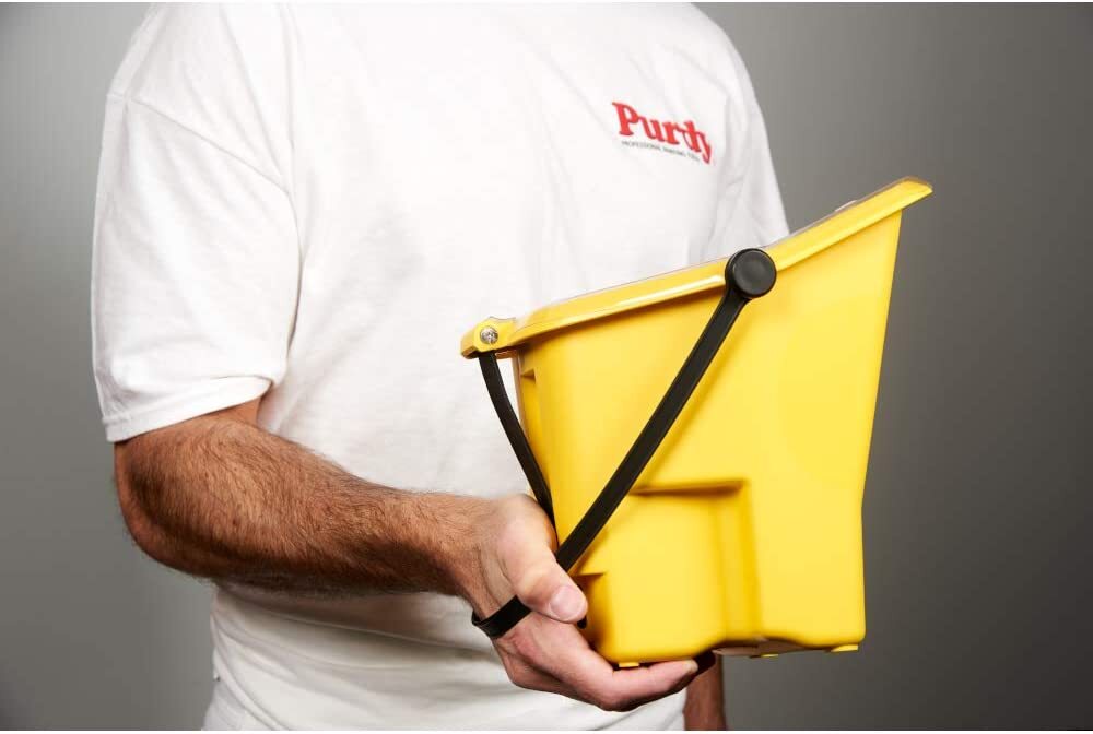 Purdy Painter's Pail Mini Roller Multi Grip Handle with Brush Magnet