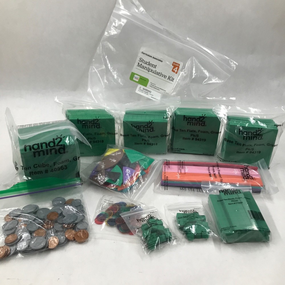 HAND 2 MIND enVision Math Individual Student Manipulatives Kit -Grade 4