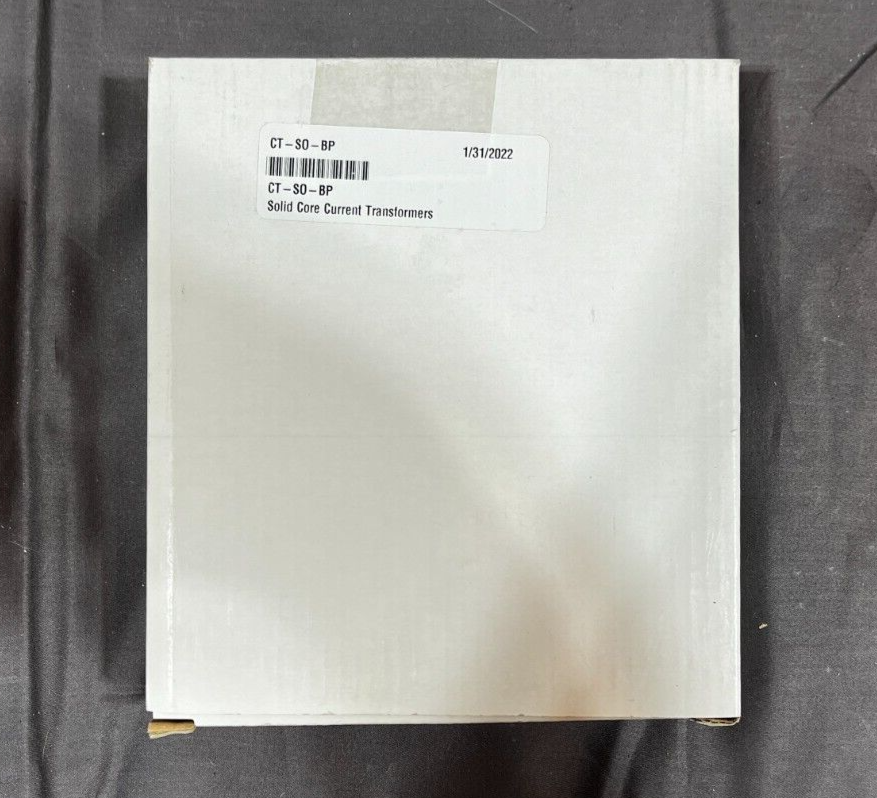 Flex-Core 19SHTI 800:5A Solid Core Current Transformer NEW Fast Shipping