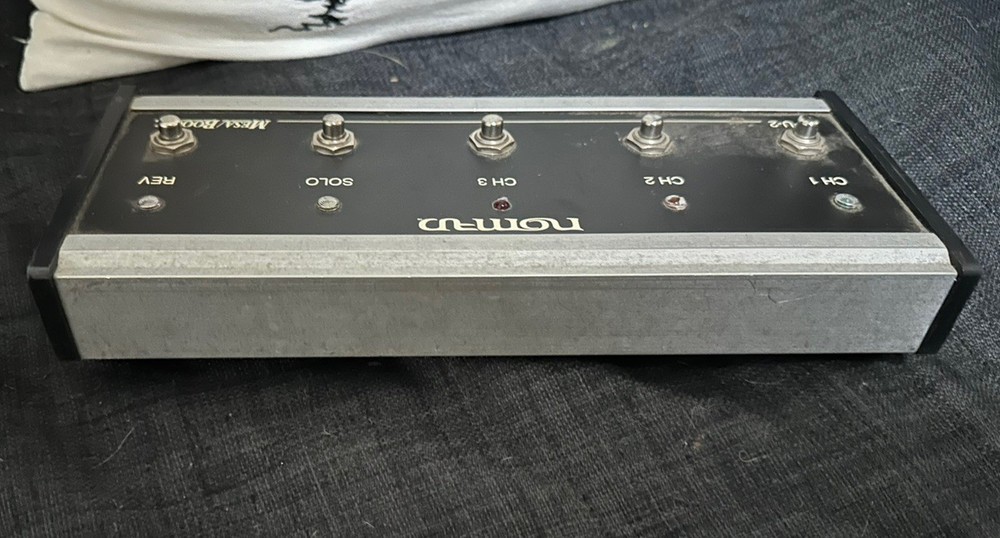 Mesa Boogie Nomad 45 / 55 foot switch, five button amplifier footswitch