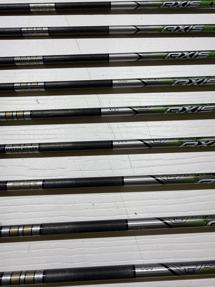 5 MM AXIS MATCH GRADE ARROWS 12
