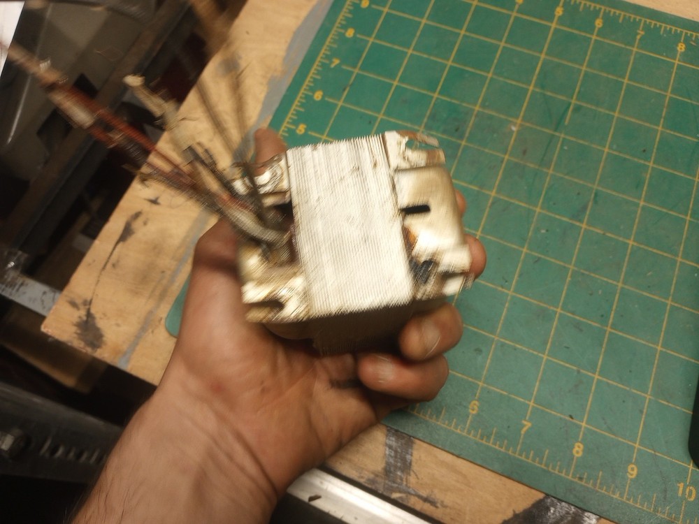 Old Silver Transformer For Old Radio