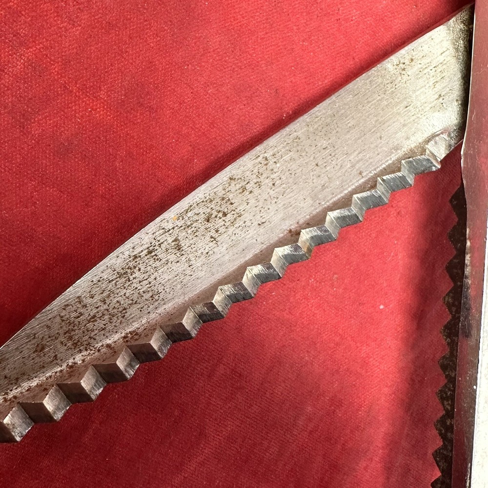 Vintage WISS MODEL CB7 USA PINKING SHEARS SCISSORS Zig Zag Pattern