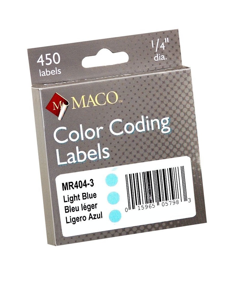 Maco Color Coding Label (MR404-5) green
