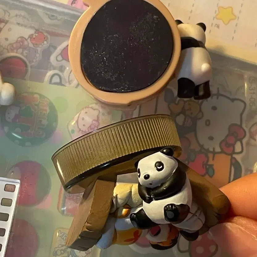 Panda Co Panda + Oolong Tea Panda Magnet Clip - Assorted Official