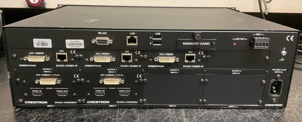 Crestron High Definition Video Processor | DVPHD-Custom-GB | No Power Supply