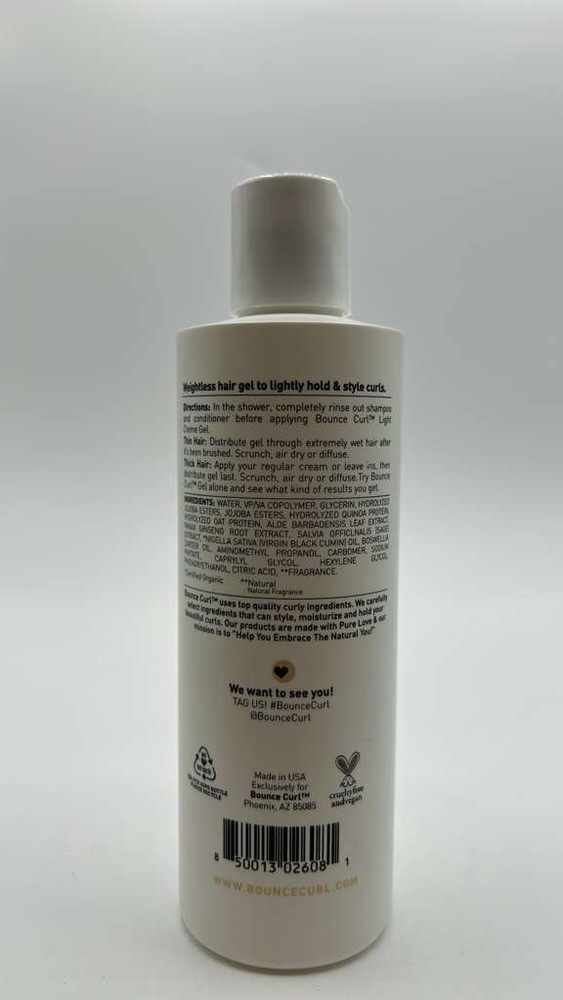 Bounce Curl Light Hold Creme Gel (8 Oz)
