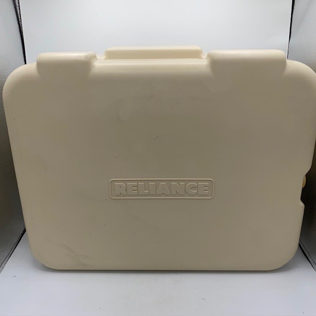 Vintage Reliance Wash N Go 3 Gallon Portable Sink & Organizer Tent RV Camping