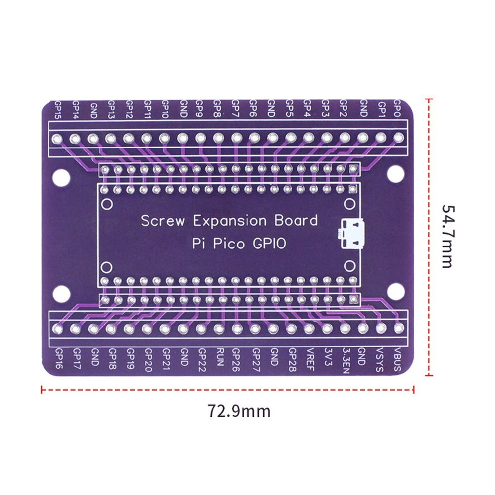 For GPIO Expansion Board Picow Terminal GPIO Interface Module Onboard9973