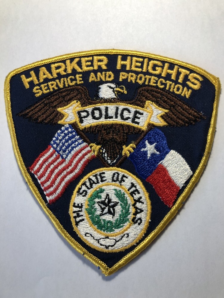 Harker Height Texas Police Patch