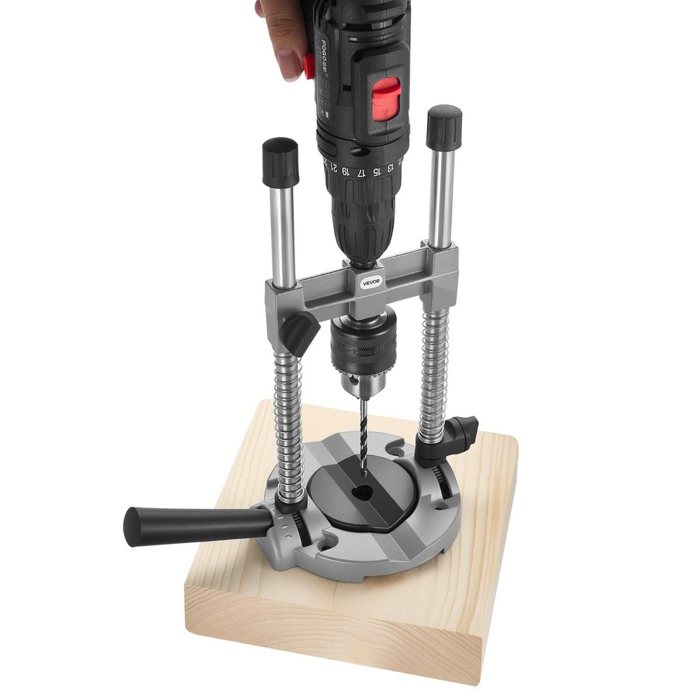 Multi-Angle Precision Drilling Guide Jig, Portable Press Drill Attachment