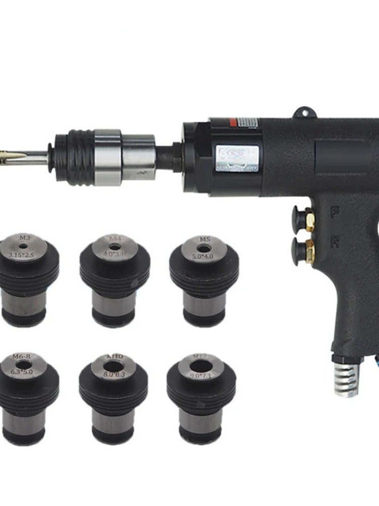 M3-M12 Pistol Type Pneumatic Power Thread Machine Pneumatic Drill Tapper Thread.