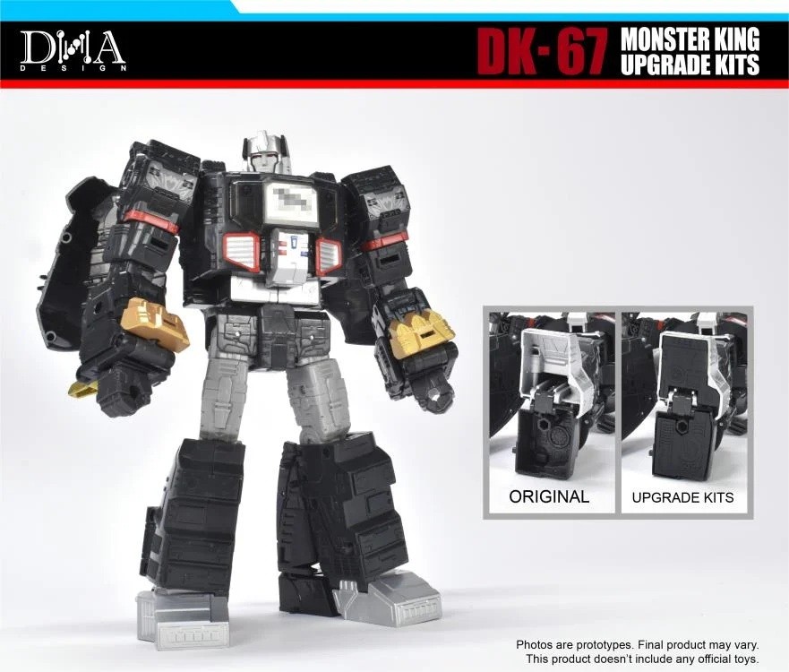 DK-67G for Megatron Type Godzilla Synergenex | DNA Design