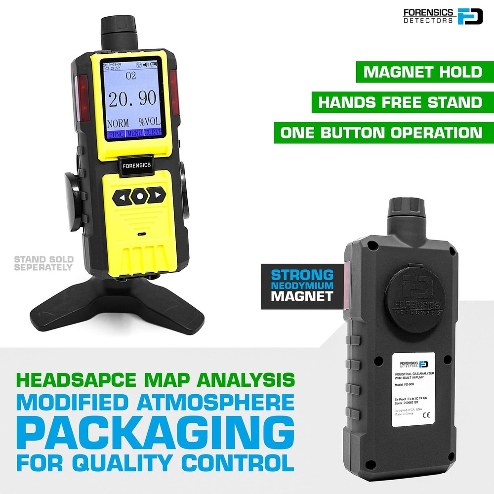 FORENSICS DETECTORS FD Oxygen Analyzer for Headspace Analysis by FORENSICS | ...