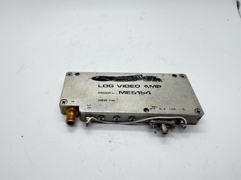 ME5154 Log Video Amplifier | RF Detection Module | SMA Input | +15V Supply