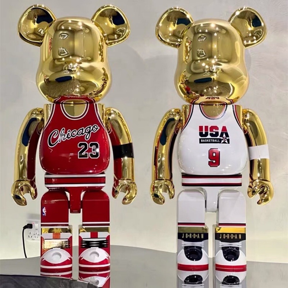 400% Bearbrick Michael Jordan Chicago No.23 Jersey Action Figure Deco Art Toy
