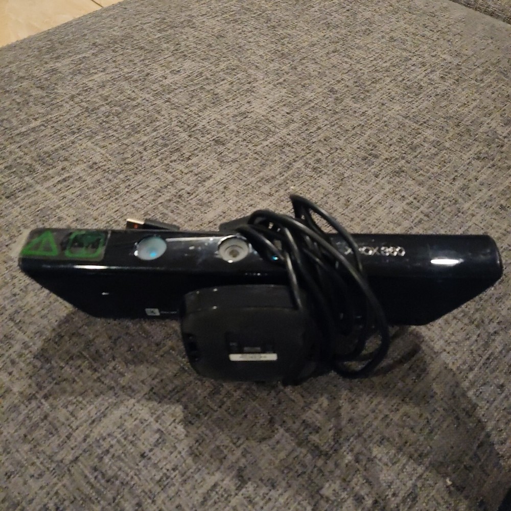 Microsoft Xbox 360 Kinect 1414 Motion Sensor Bar Camera Black USB Wired Portable