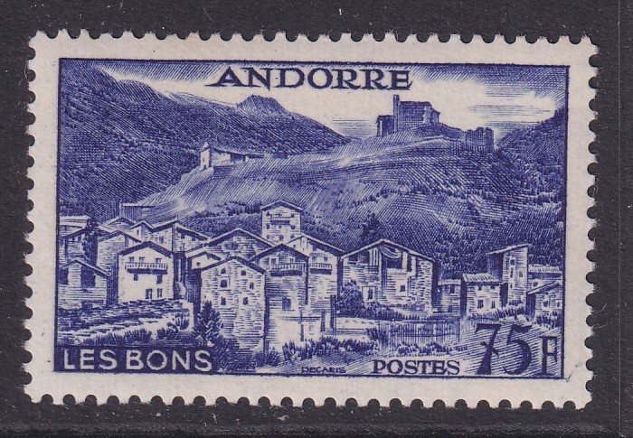 Andorra, Scott 142 (Yvert 153), MNH