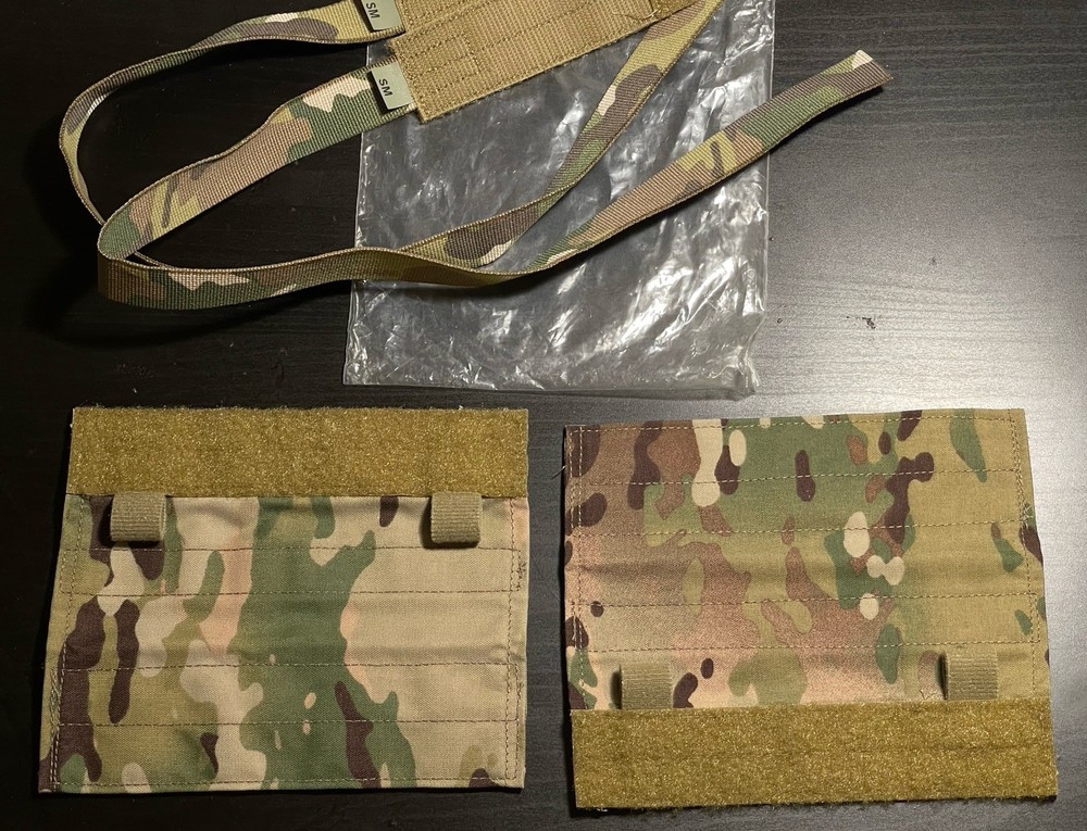 Crye Precision AVS Shoulder Strap Covers + Single Band Cummerbund Multicam Small